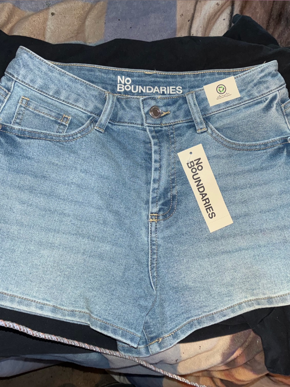 No Boundaries Light Blue Denim Ankle-Length Jeans